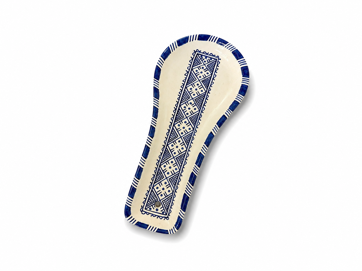 Zayara Moroccan Handcrafted Spoon Rest - M57