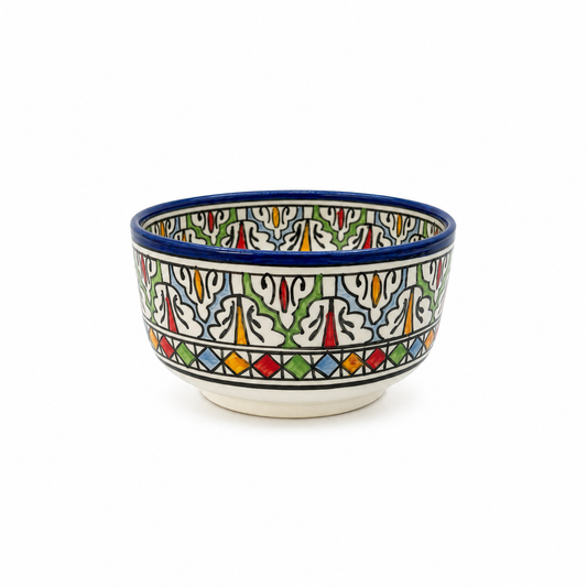 Premium Handcrafted Ceramic Bowl – Elegant Artisan Pottery for Dining & Décor - M2 (15)