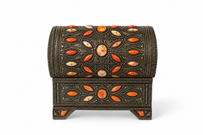 Coralith Ember Blossom Antique Chest