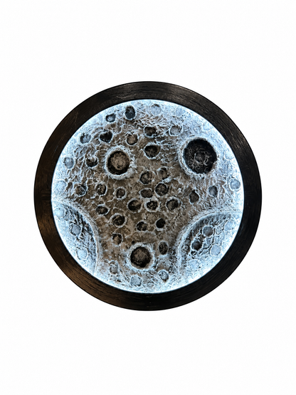 Lunar Crater Wall Art Lamp - (70 dia) Built in LED