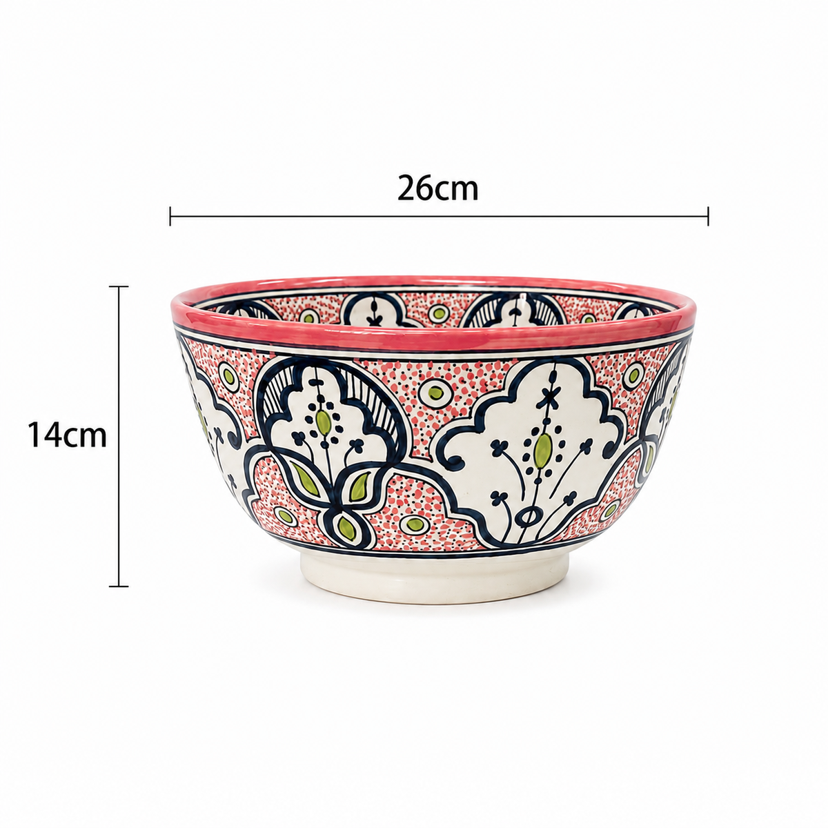 Imperial Rose Artisan Ceramic Vessel Basin - M38