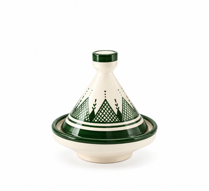 Handcrafted Moroccan Ceramic Mini Tagine Dish - M66