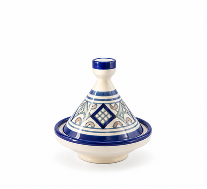 Handcrafted Moroccan Ceramic Mini Tagine Dish - M66