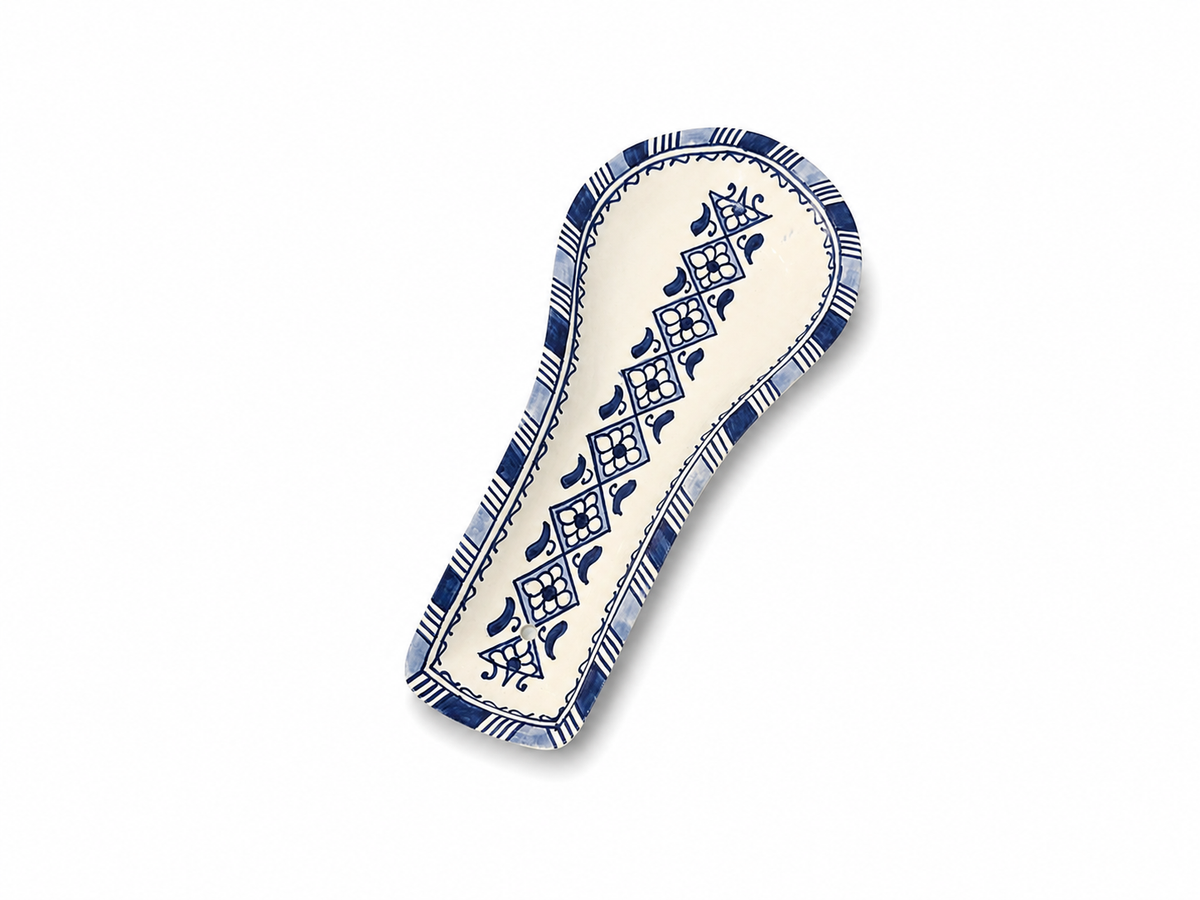 Zayara Moroccan Handcrafted Spoon Rest - M57