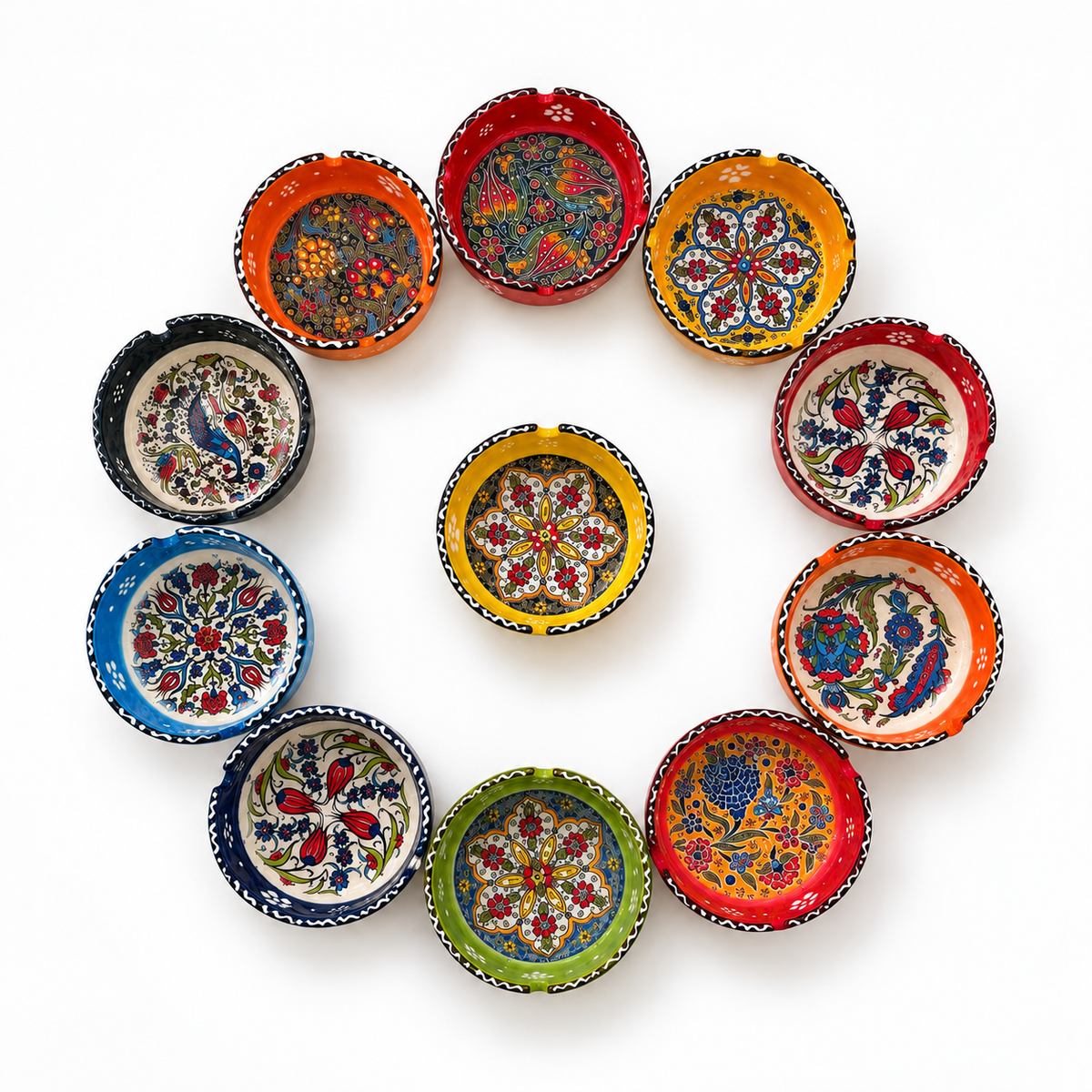 Artisan Handcrafted Ceramic Ashtray Dish - Z91