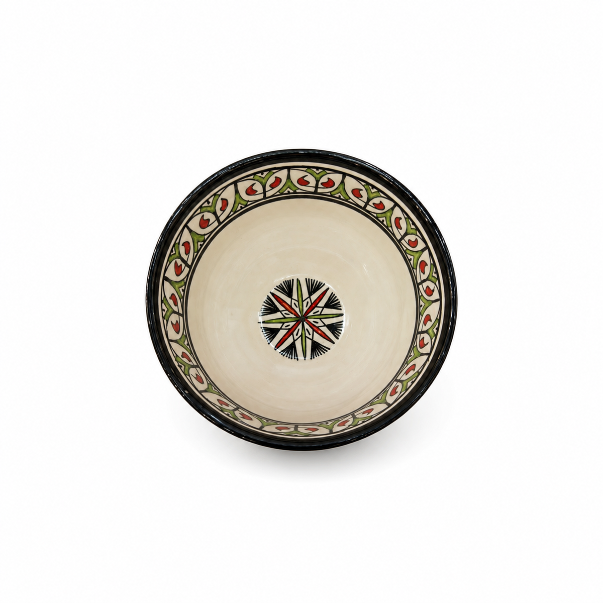Premium Handcrafted Ceramic Bowl – Elegant Artisan Pottery for Dining & Décor - M2 (7)
