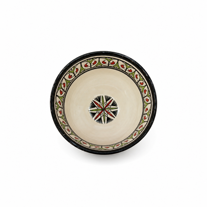 Premium Handcrafted Ceramic Bowl – Elegant Artisan Pottery for Dining & Décor - M2 (7)