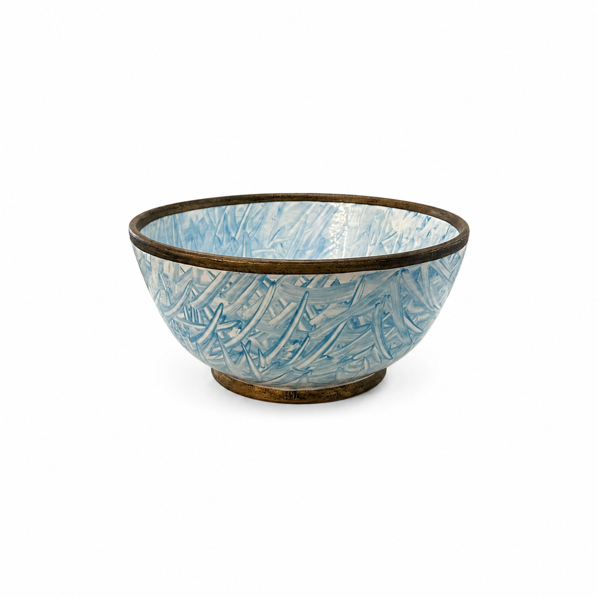 Moroccan Sapphire Wave Luxury-Copper Ceramic Handcrafted Basin
- M42