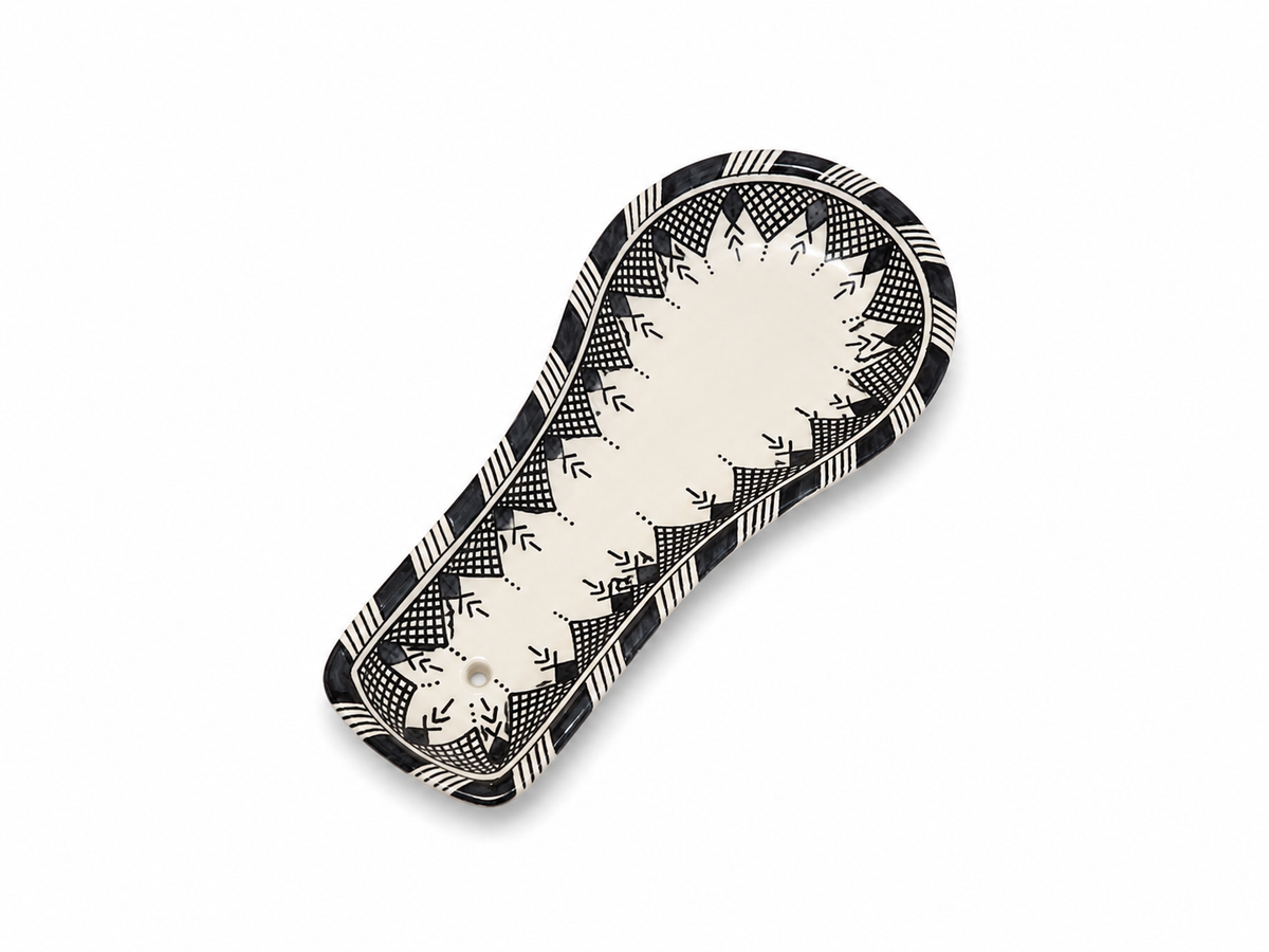 Zayara Moroccan Handcrafted Spoon Rest - M57