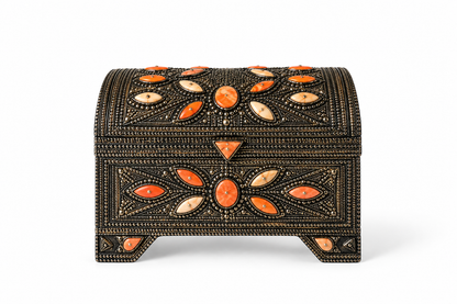Coralith Ember Blossom Antique Chest