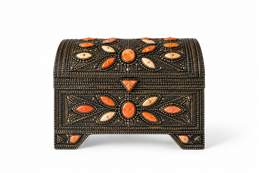 Coralith Ember Blossom Antique Chest