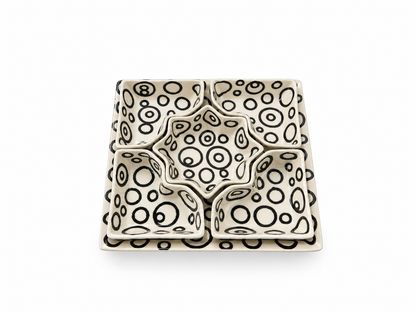 Luna Orbit Handcrafted 5-Piece Serving Set - M59