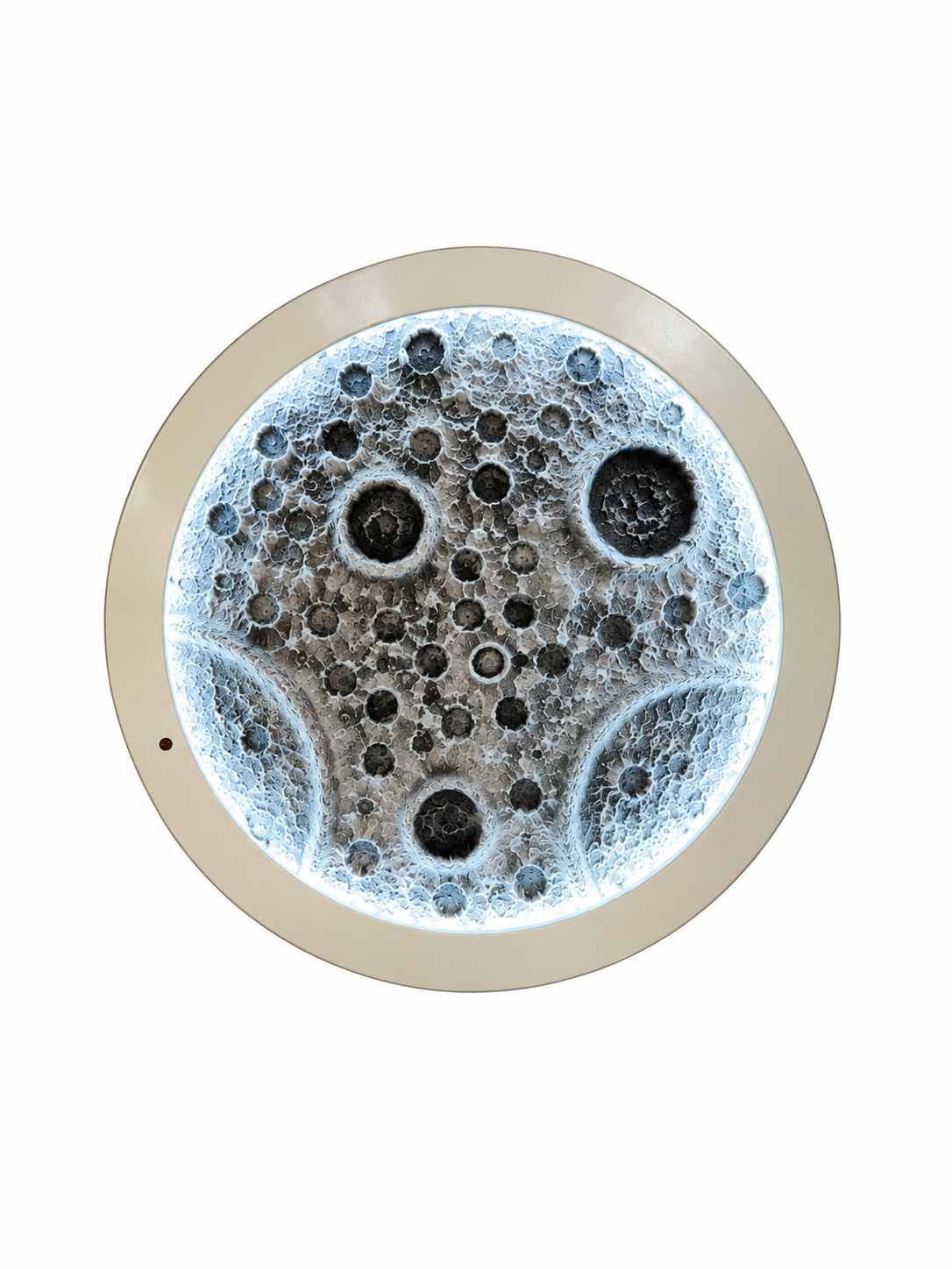 Lunar Crater Wall Art Lamp - (70 dia) Built in LED