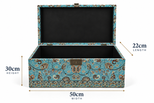 Vantara Imperial Keepsake Storage Box - (30x50x22cm)