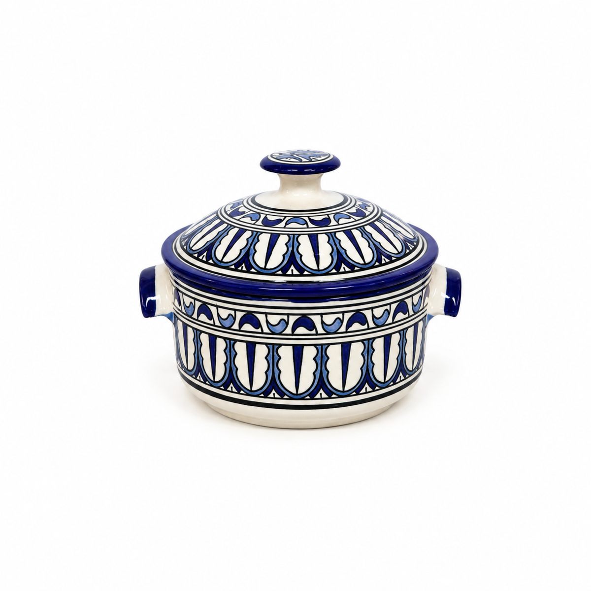 Handcrafted Ceramic Casserole Pot - M69 (07)