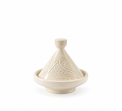 Handcrafted Moroccan Ceramic Mini Tagine Dish - M66