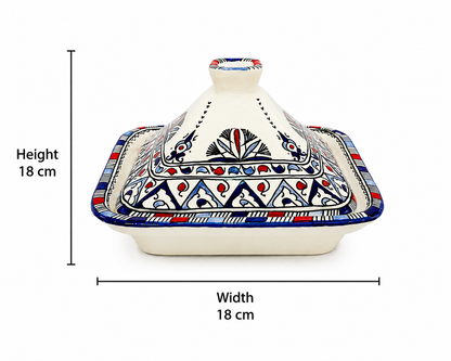 Royal Kasbah Moroccan Handcrafted Tagine - M33 (04)