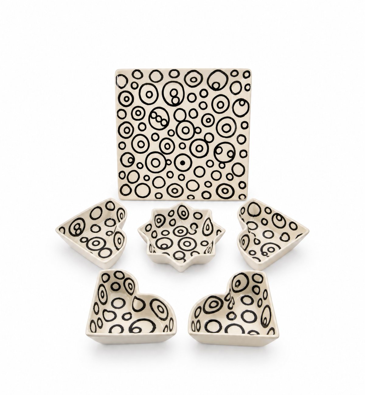 Luna Orbit Handcrafted 5-Piece Serving Set - M59