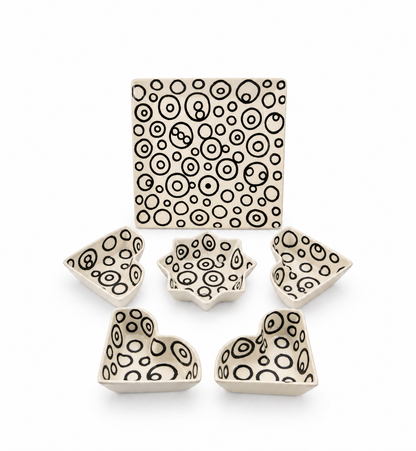 Luna Orbit Handcrafted 5-Piece Serving Set - M59