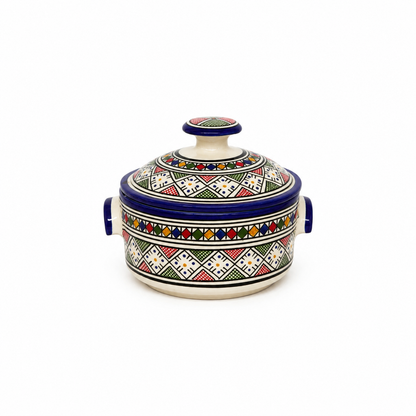Handcrafted Ceramic Casserole Pot - M69 (05)