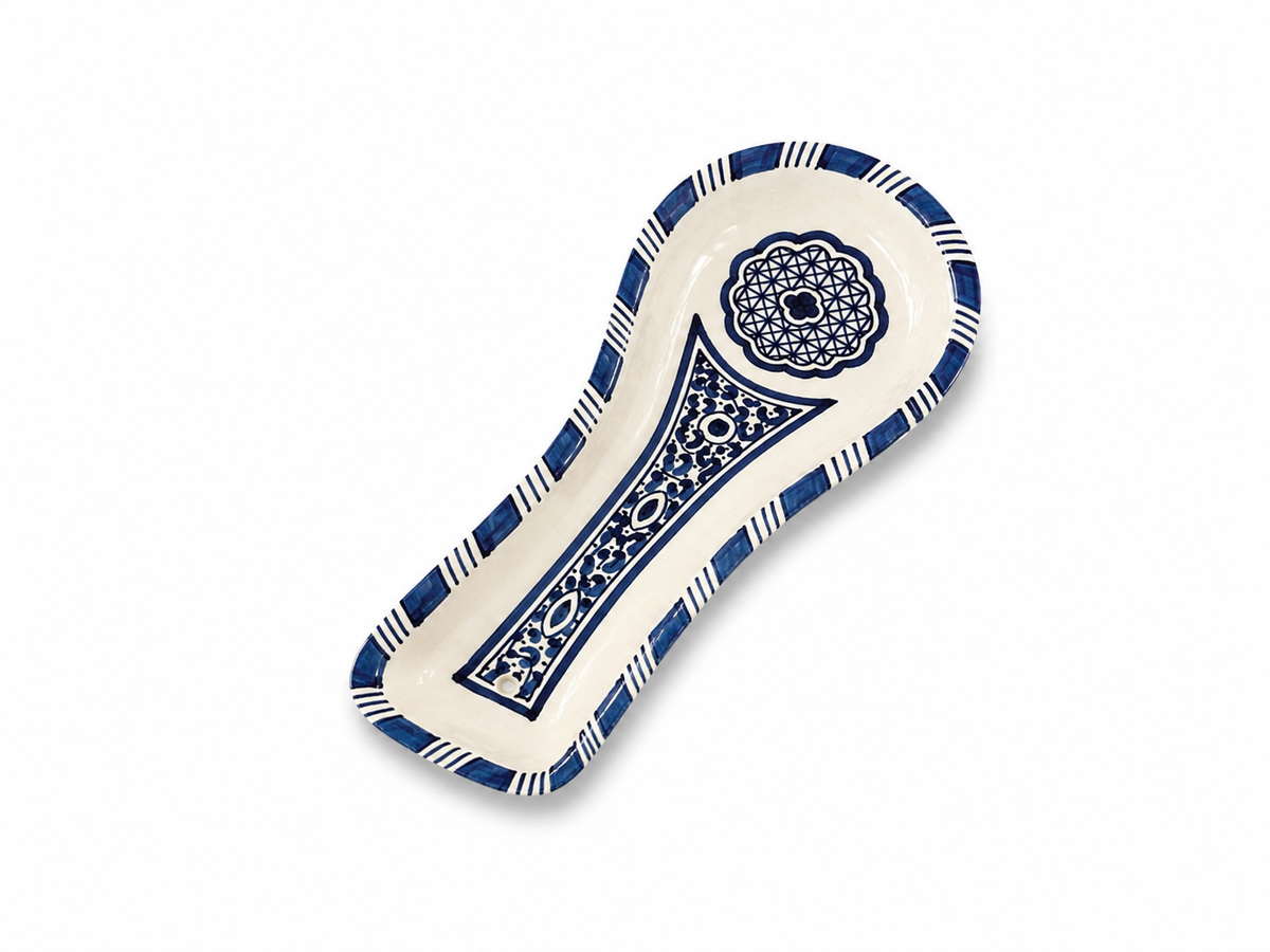 Zayara Moroccan Handcrafted Spoon Rest - M57