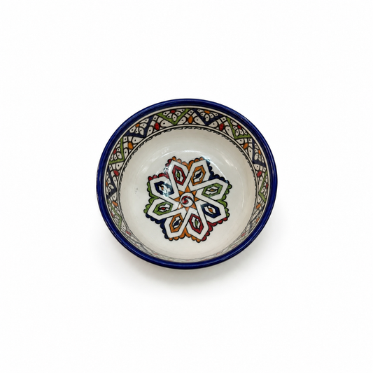 Premium Handcrafted Ceramic Bowl – Elegant Artisan Pottery for Dining & Décor - M2 (2)