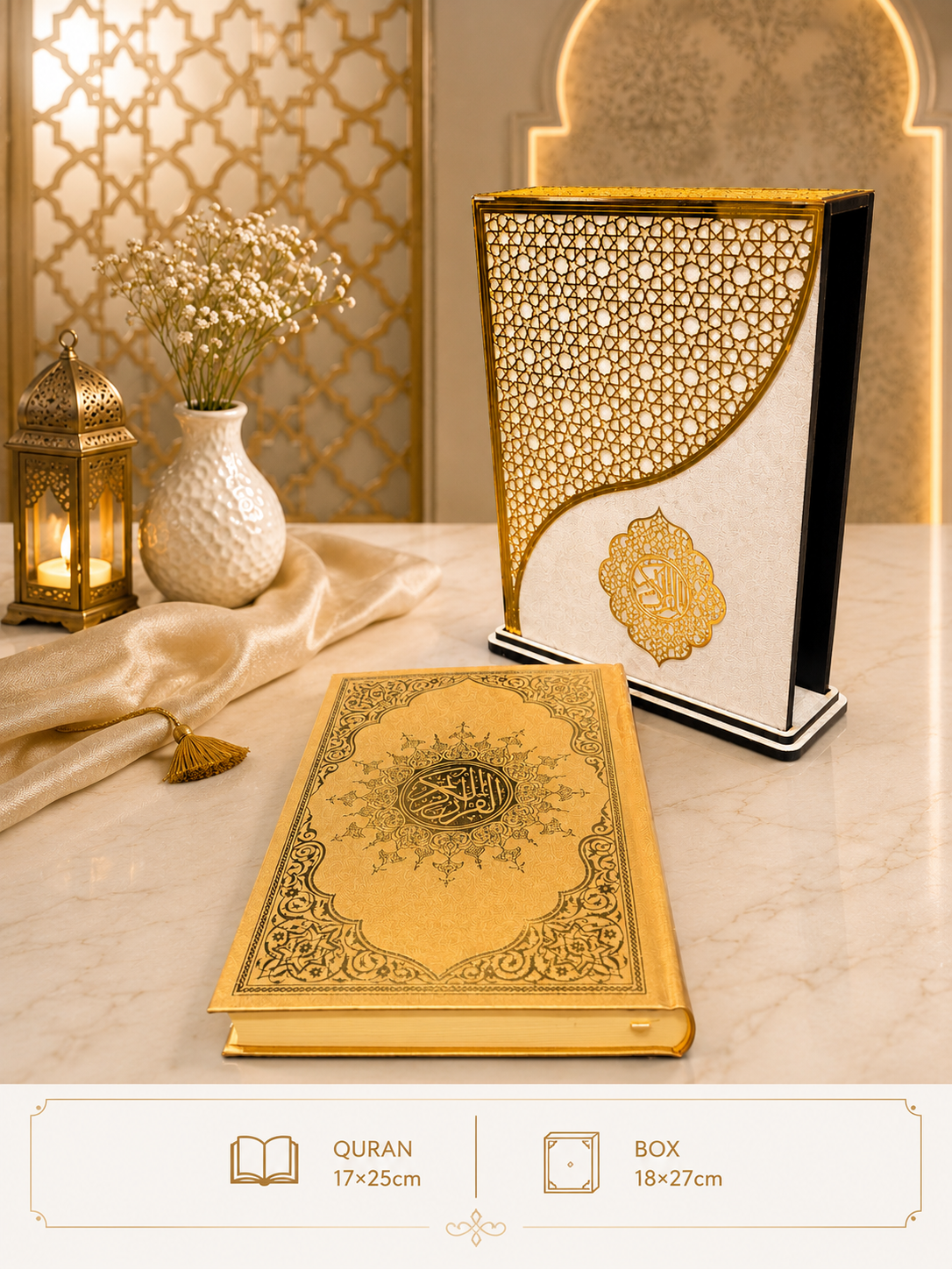 Noor Royale Quran & Decorative Box Set -0491-