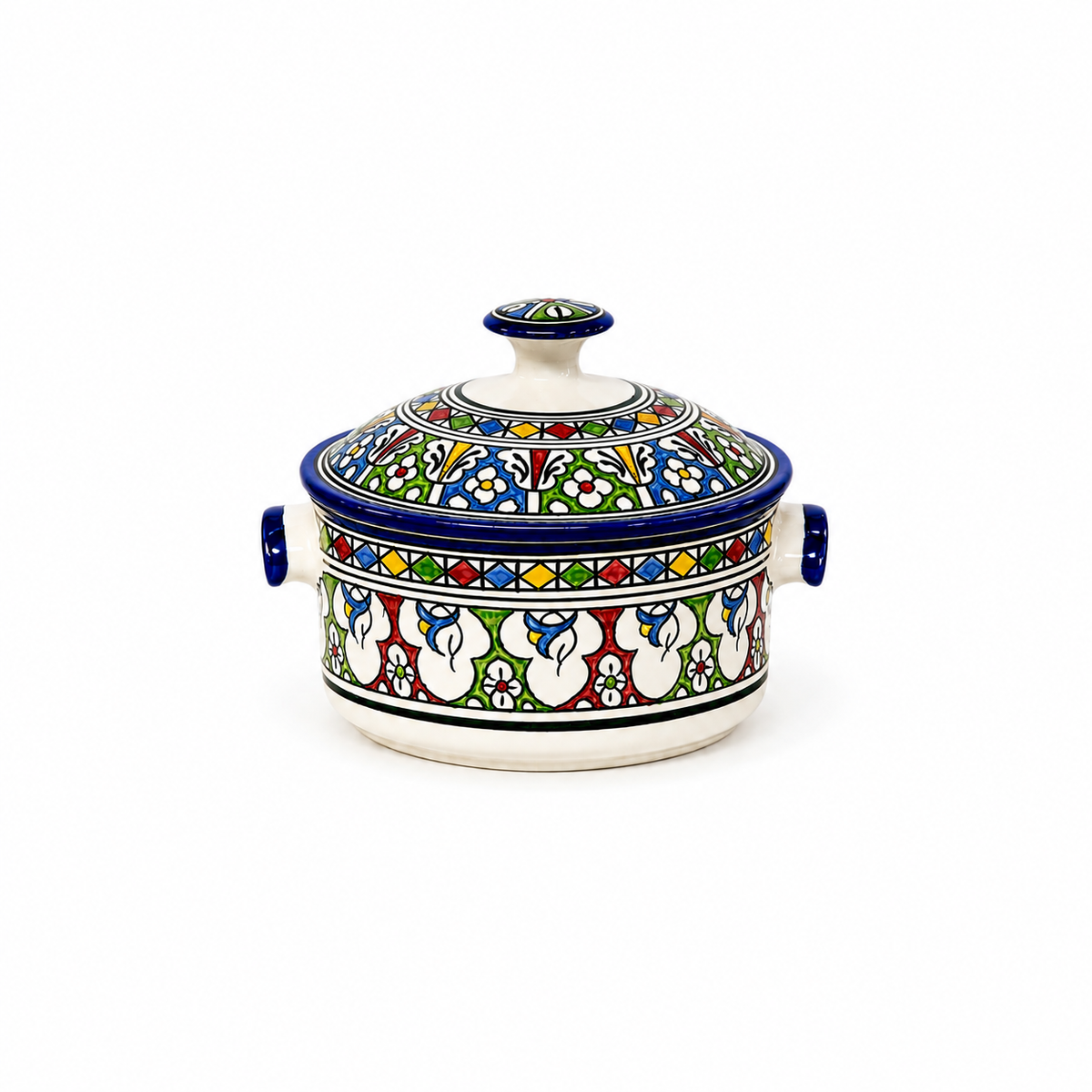 Handcrafted Ceramic Casserole Pot - M69 (01)