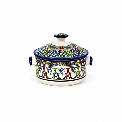 Handcrafted Ceramic Casserole Pot - M69 (01)