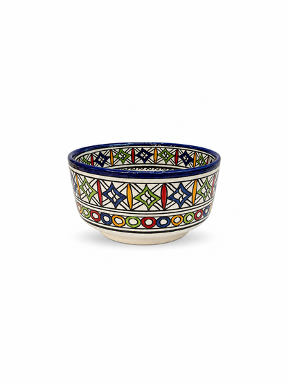 Premium Handcrafted Ceramic Bowl – Elegant Artisan Pottery for Dining & Décor - M2 (5)
