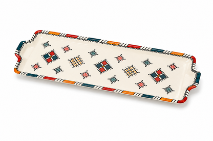 Casablanca Breeze Mosaic Serving Tray Decorative Platter - M14