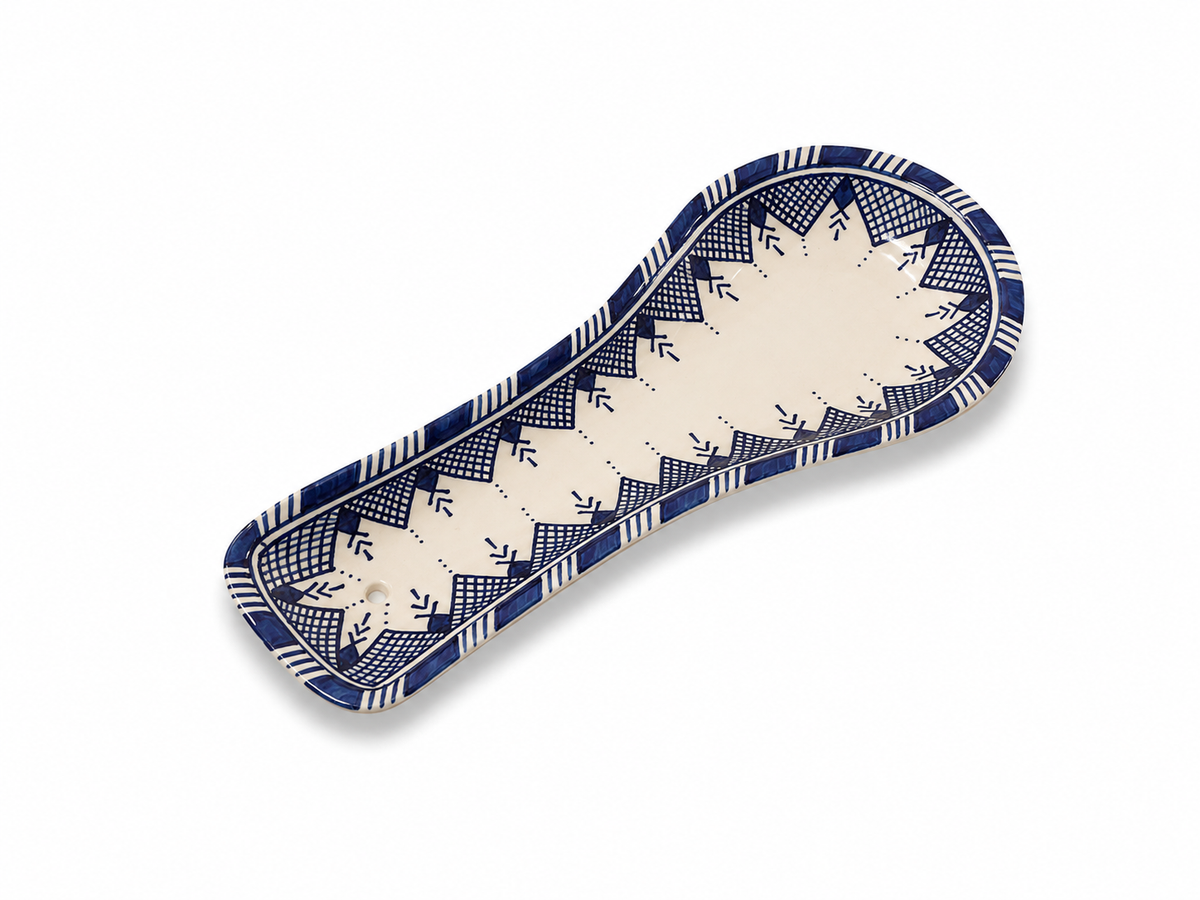 Zayara Moroccan Handcrafted Spoon Rest - M57
