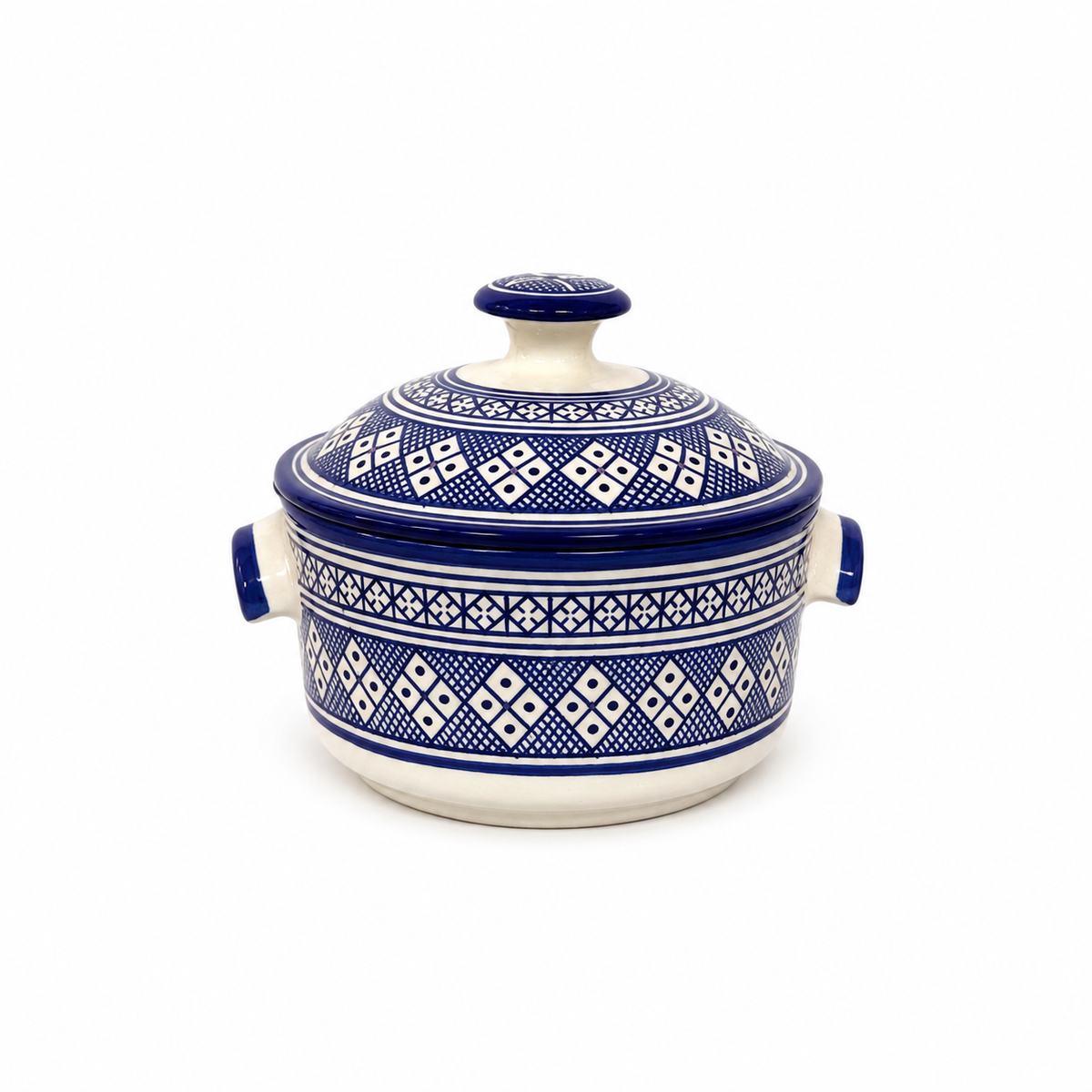 Handcrafted Ceramic Casserole Pot - M69 (10)