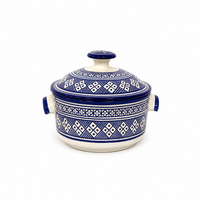 Handcrafted Ceramic Casserole Pot - M69 (10)