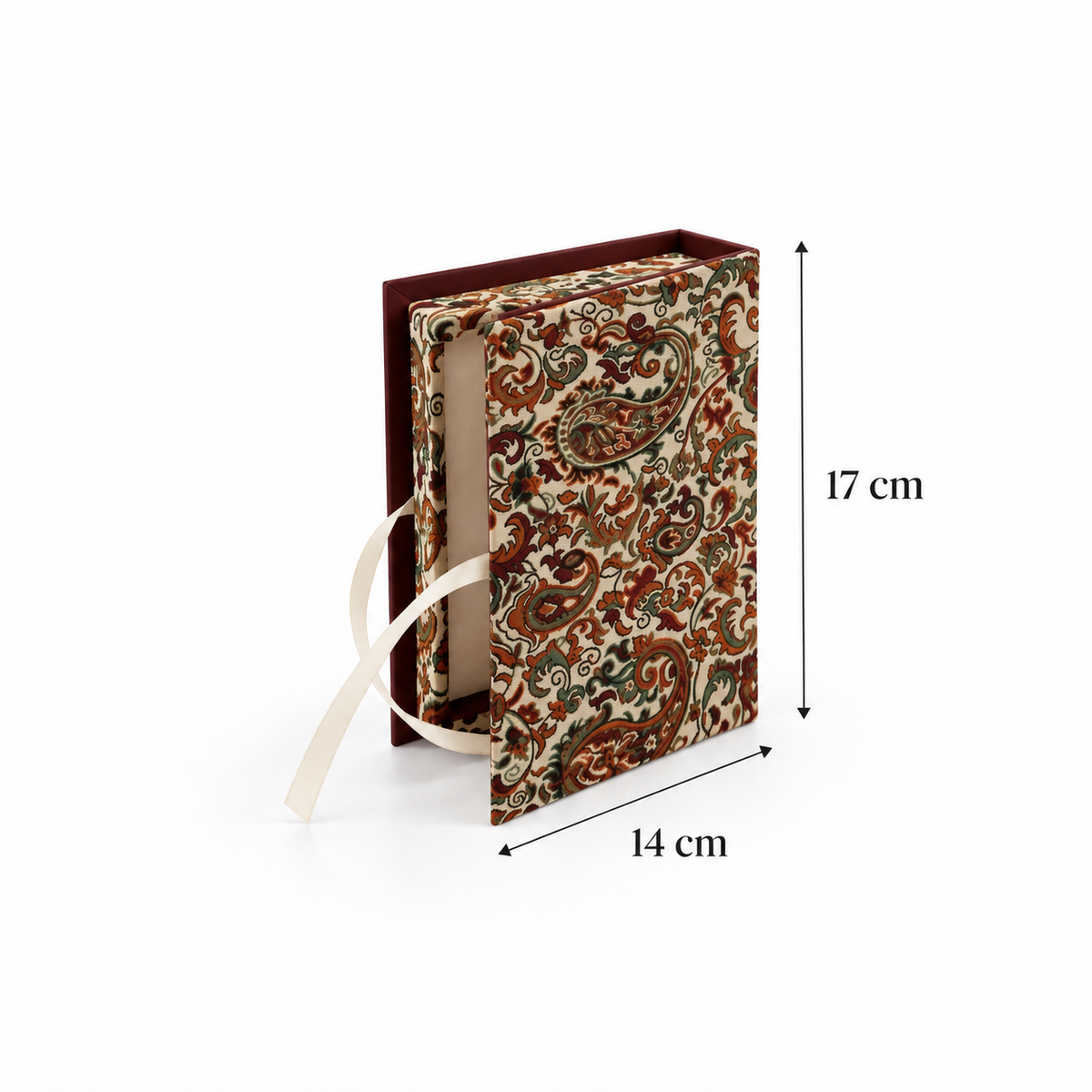 Garden Reverie Termeh Keepsake Treasure Box - (14x17cm)