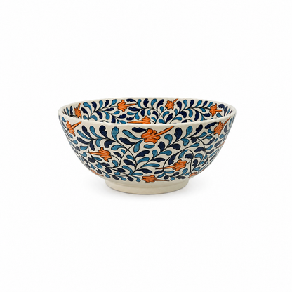 Royal Iznik Floral Ceramic Vessel Basin - M39