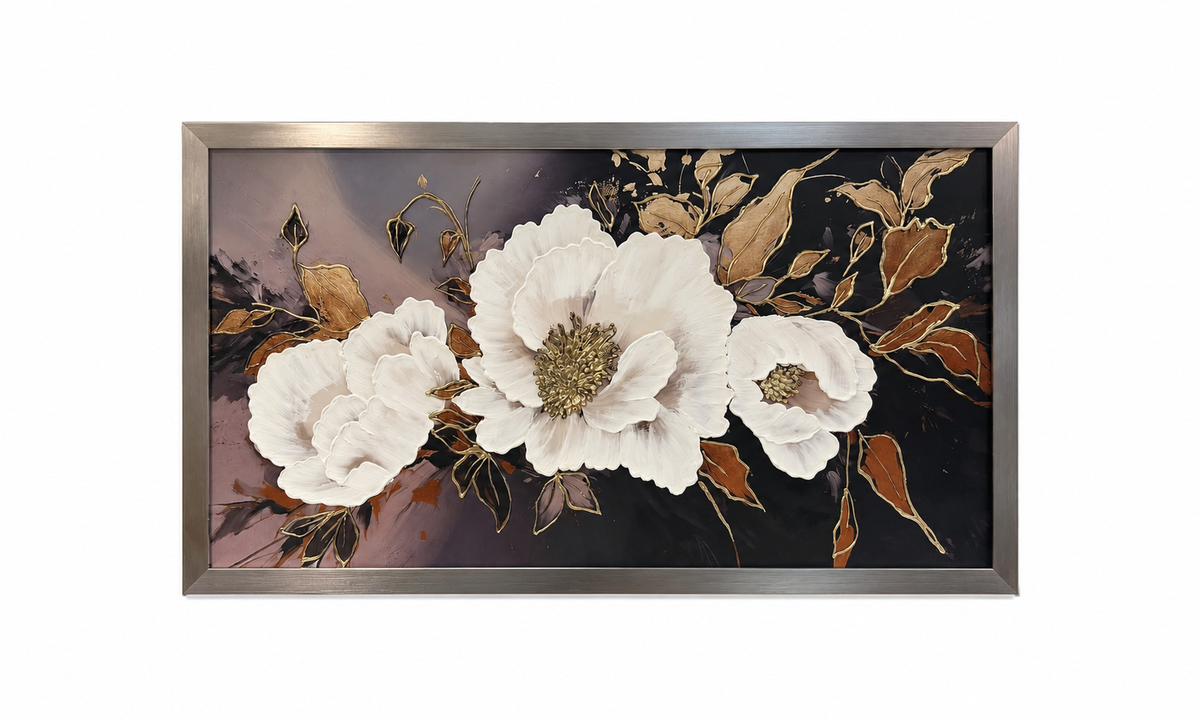 Maison des Fleurs Decorative Wall Art Frame - (55x95cm)
