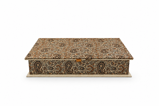 Desert Mirage Keepsake Termeh Treasure Box - (22x32cm)
