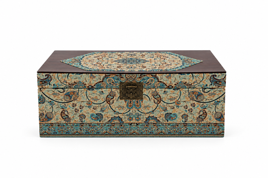 Niloofar Termeh Royal Storage Box - (30x50x22cm)