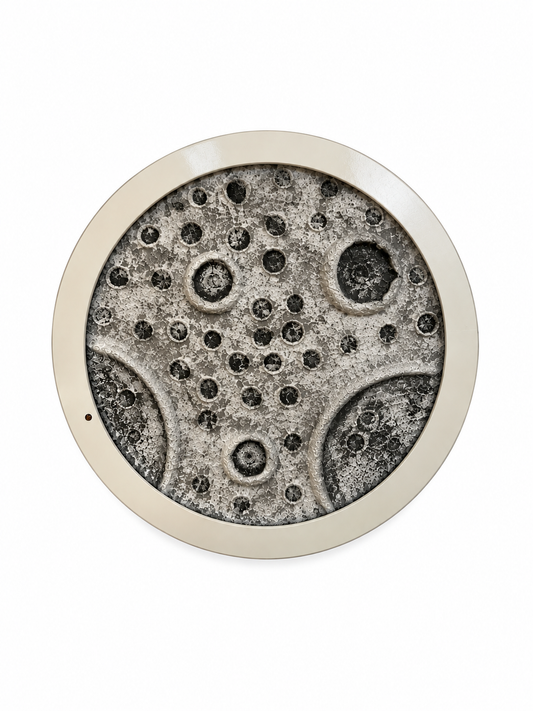 Lunar Crater Wall Art Lamp - (70 dia) Built in LED