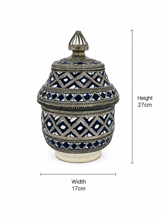 Alhambra Moroccan Treasure Jar
- M145 (01)