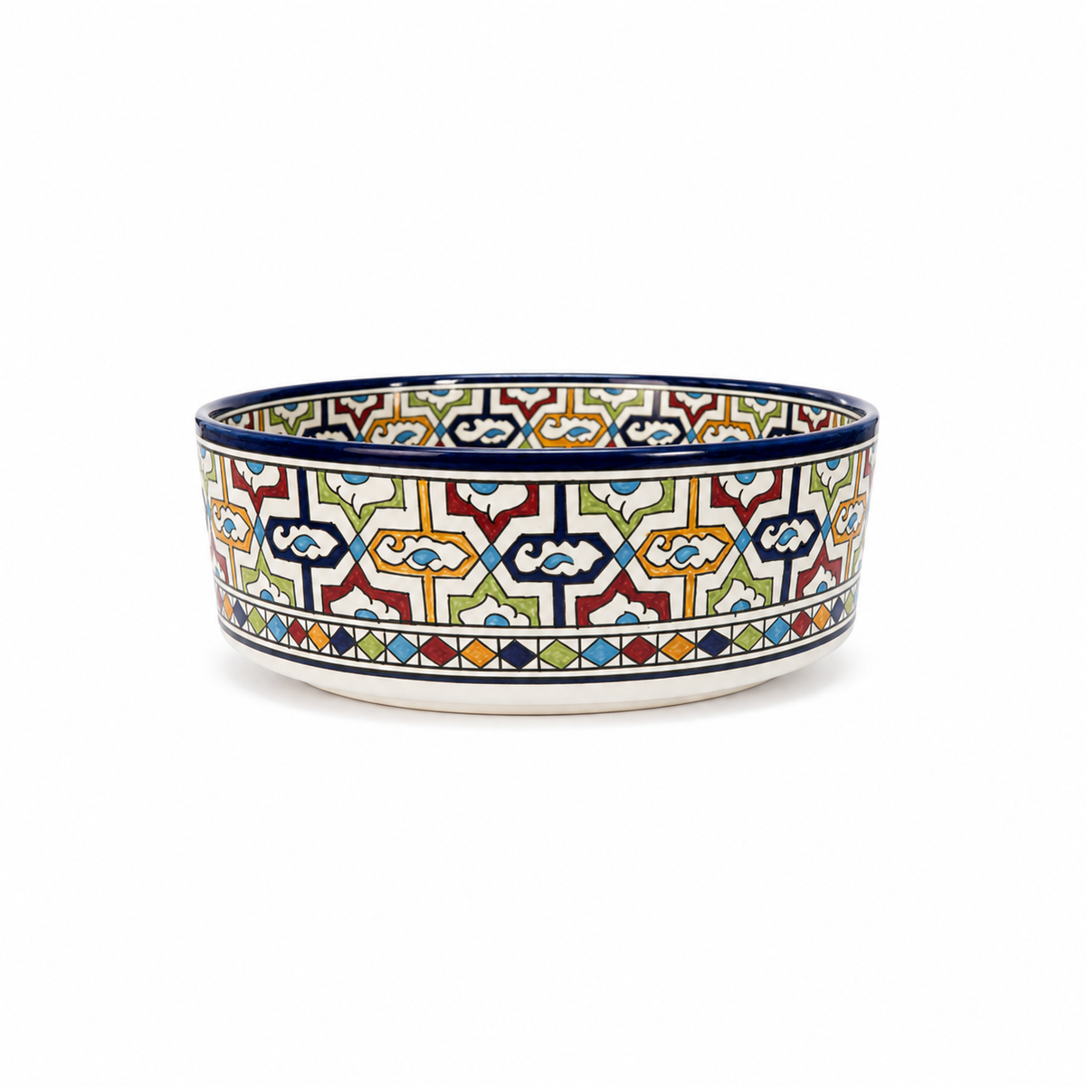 Medina Jewel Ceramic Moroccan Basin - M36
