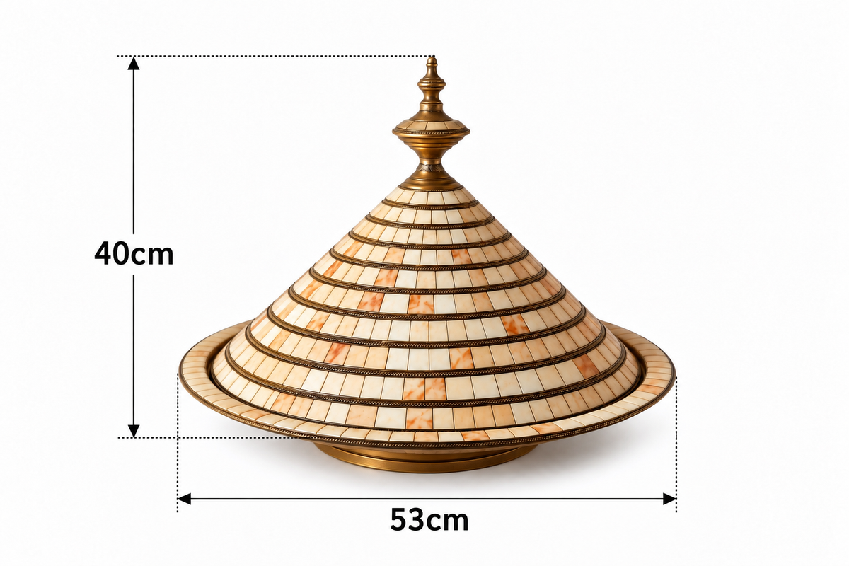 Calverique Ivory Marquetry Dome