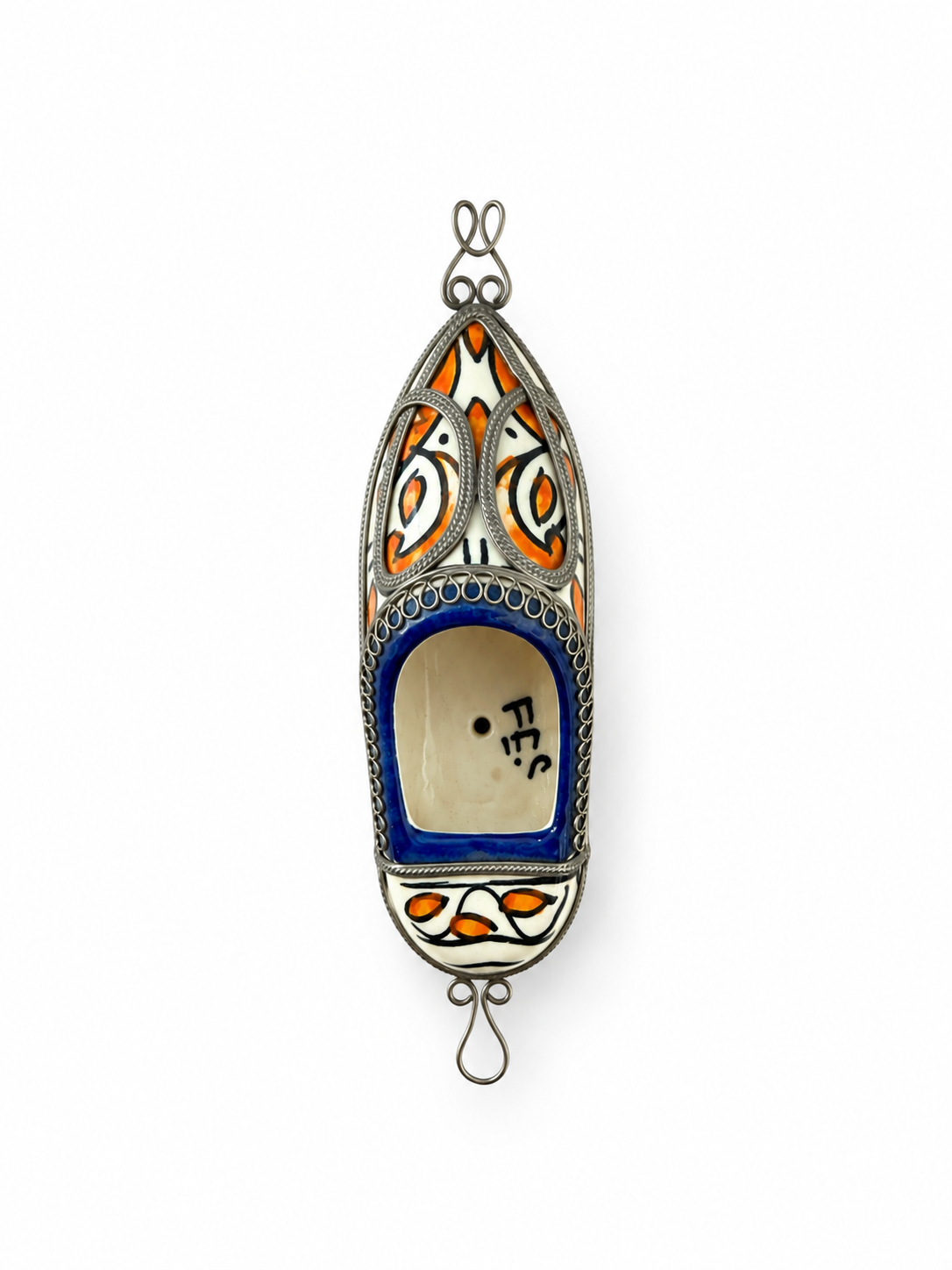 Royal Babouche Moroccan Handcrafted Miniature Ornament - M155