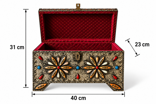 Caladore Floral Antique Chest