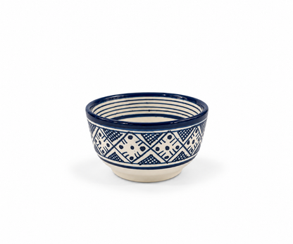 Kasbah Artisan Moroccan Handcrafted Table Ceramic Bowl - M72