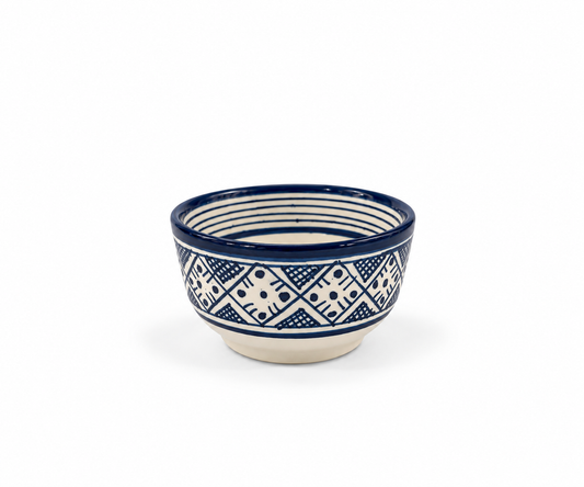 Kasbah Artisan Moroccan Handcrafted Table Ceramic Bowl - M72