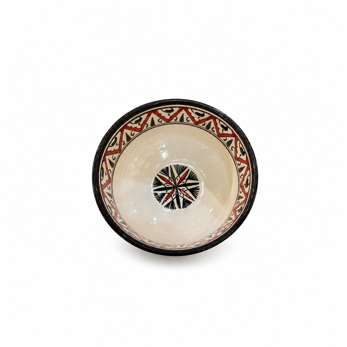 Premium Handcrafted Ceramic Bowl – Elegant Artisan Pottery for Dining & Décor - M2 (1)