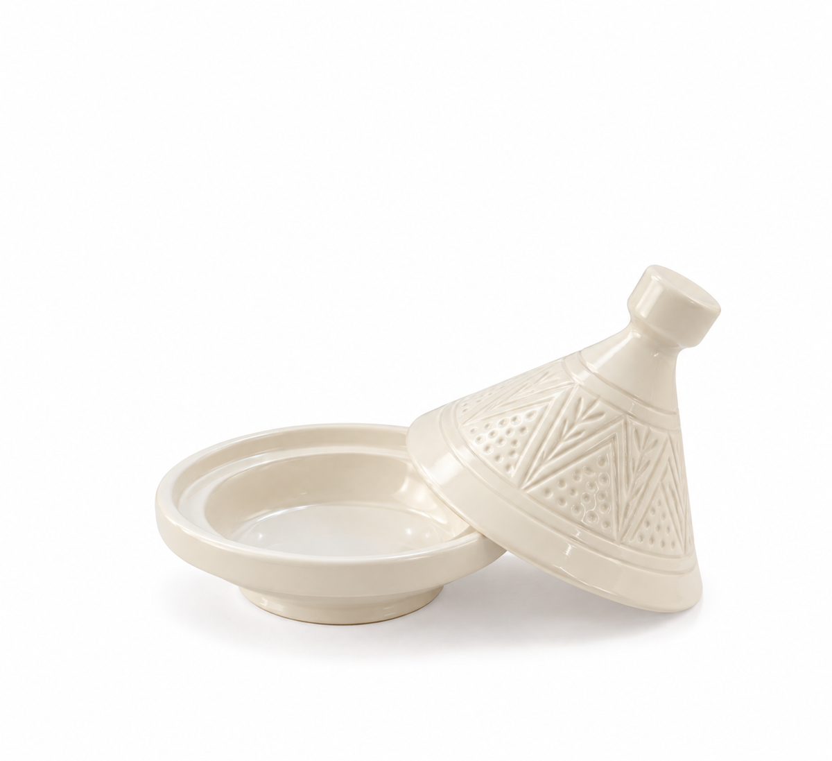 Handcrafted Moroccan Ceramic Mini Tagine Dish - M66