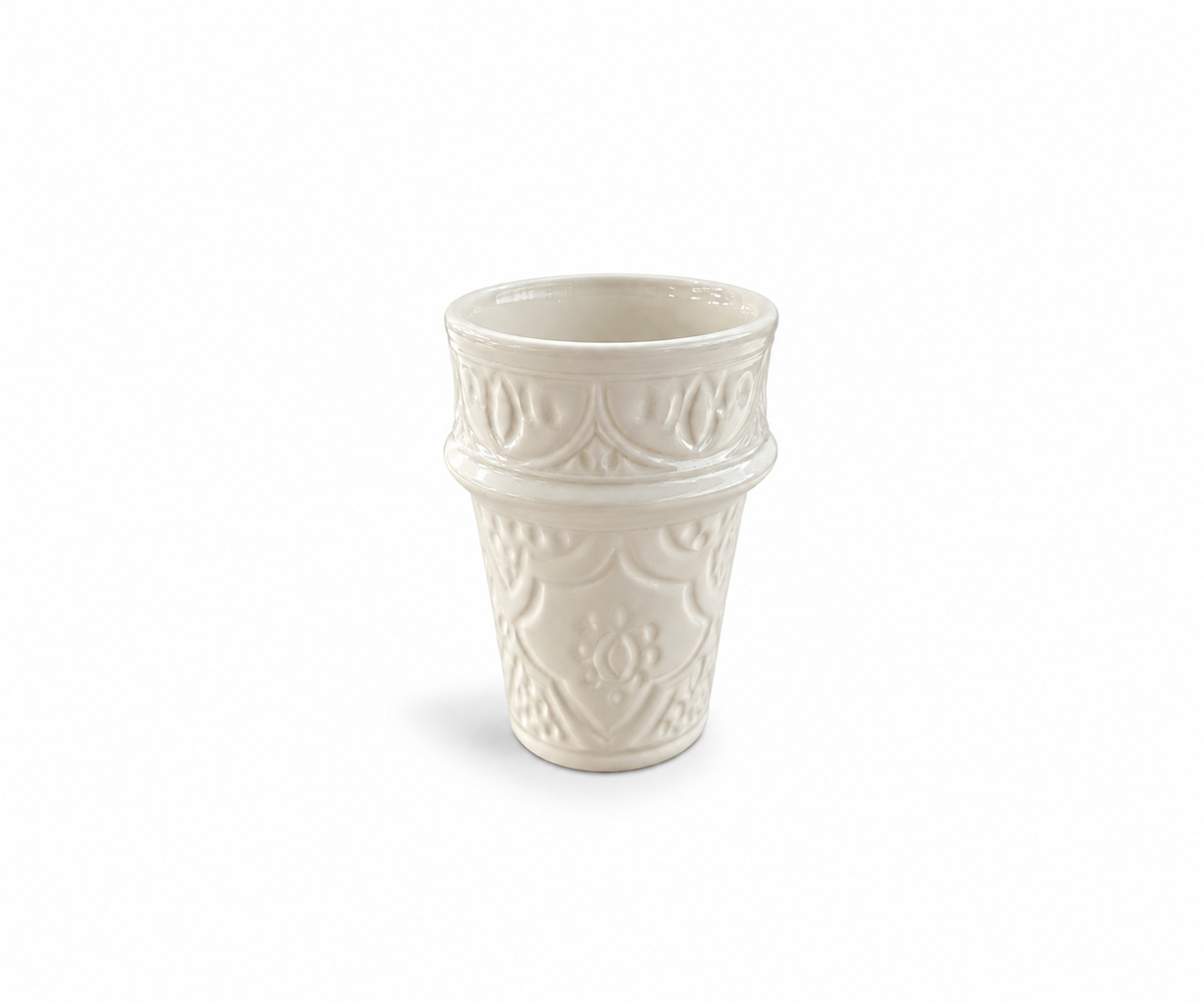 Nomad Heritage Handcrafted Ceramic Pottery Tea Cup - M73